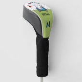 Leuke 19e Hole Aangepaste Kar Persoonlijk Golfheadcover (Schuin)