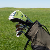 Leuke 19e Hole Aangepaste Kar Persoonlijk Golfheadcover (Insitu)
