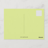 Leuke 21ste verjaardag voor haar briefkaart (Achterkant)