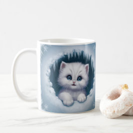 Leuke 3D Kitten Mok Wrap - Koffiekopjes