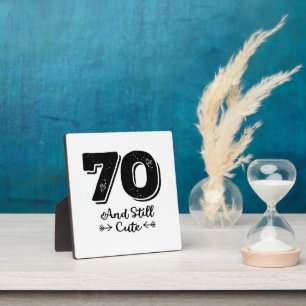 leuke 70e verjaardag quote gezegden fotoplaat