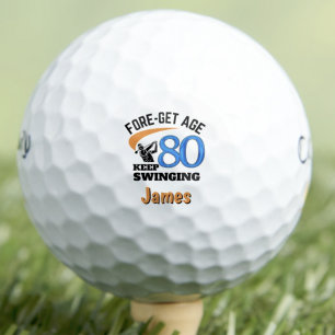 Leuke 80ste verjaardagscadeau voor broer – Blijf s Golfballen