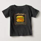 Leuke 8-bit hamburger kleurrijke fast food fun pix (Voorkant)