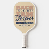 Leuke, aangepaste Family Reunion quote Pickleball  Paddle (Achterkant)