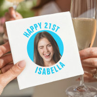 Leuke aangepaste foto Gelukkige 21e verjaardag