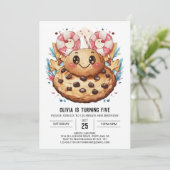 Leuke aangepaste snoepjes Cookies Verjaardag Kaart (Staand voorkant)