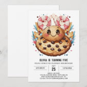 Leuke aangepaste snoepjes Cookies Verjaardag Kaart (Voorkant / Achterkant)