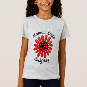 Leuke Aanpasbare Mama's lieveheersbeestje kinder T T-shirt