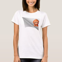 Leuke aap onder de pleister
