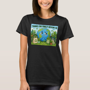 Leuke Aardedag Planeet Eco Grafisch ontwerp T-shirt