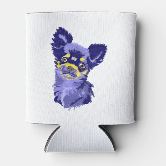 Leuke Abstracte Chihuahua Cooler (Voorkant)