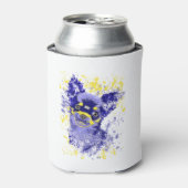 Leuke Abstracte Chihuahua Cooler (Blikje Voorkant)