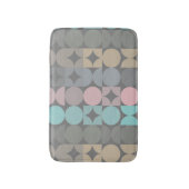 Leuke Abstracte Circles Squares Popart Pattern Badmat (Voorkant Verticaal)
