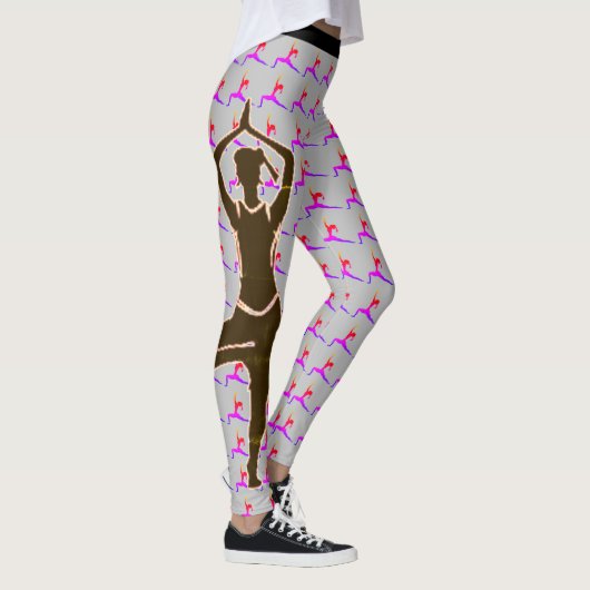 Leuke Abstracte Leggings (Rechts)