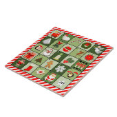 Leuke Adventskalender Tegeltje (Zijkant)