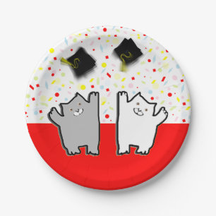 Leuke Afstudeerfeestje Papieren Bordje