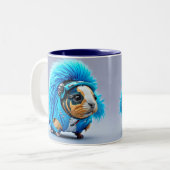 Leuke AI Fantasy Animal Mok (Voorkant links)