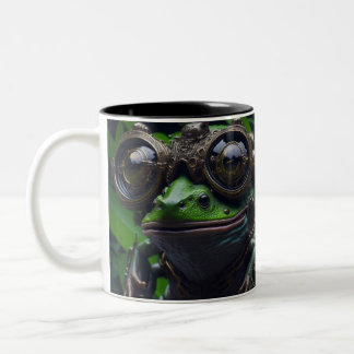 Leuke AI Fantasy Frog met bril Creature Mok