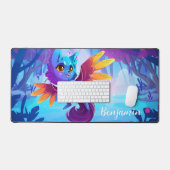 Leuke Anime River Monster Gaming Bureaumat (Keyboard & Muis)