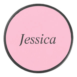 Leuke Anjer Roze Hockey Puck