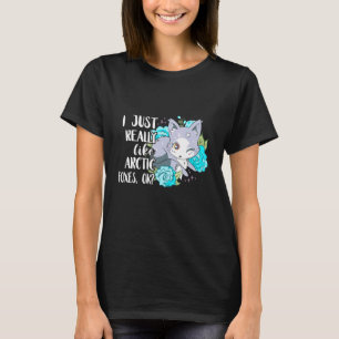 Leuke Arctic Fox Ik hou van Arctic Foxes Arctic Fo T-shirt