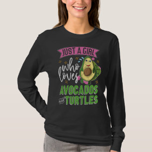 Leuke avocado oceaan dier schattig huisdier eigena t-shirt