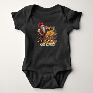 Leuke baby boy piraat aanpasbaar romper