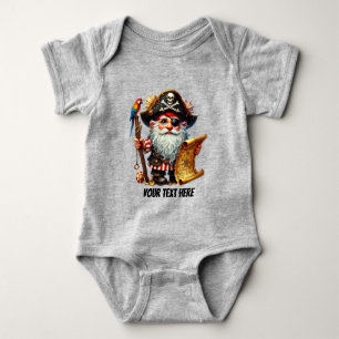 Leuke baby boy piraat aanpasbaar romper