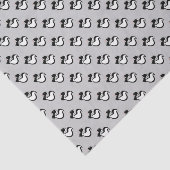 Leuke Baby Dieren Skunk Tissuepapier (Detail)