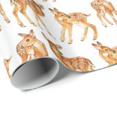 Leuke Baby Herten Cadeaupapier (Rol Hoek)