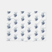 Leuke baby Octopus knus deken (Voorkant (Horizontaal))