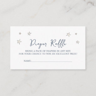 Leuke baby Olifant baby shower luier loterij Informatiekaartje