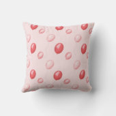 Leuke baby olifant kinderkussen (roze) kussen (Achterkant)