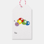 Leuke baby rups cadeaulabel (Voorkant)