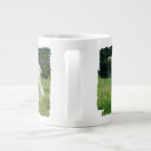 Leuke Baby Sheep Muddy Face in Meadow Jumbo Beker (Achterkant)