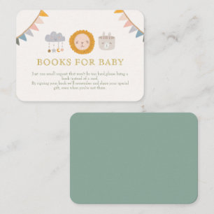 Leuke baby speeltjes boeken voor baby informatiekaartje