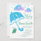 Leuke Baby Sprinkle Shower Kaart (Voorkant)