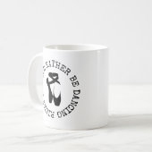 Leuke Ballerina Pointe Schoenen Koffiemok (Voorkant links)