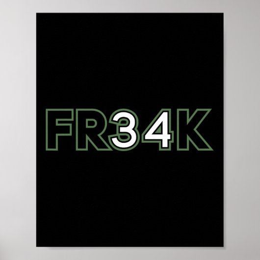 Leuke basketbal bal freak poster (Voorkant)