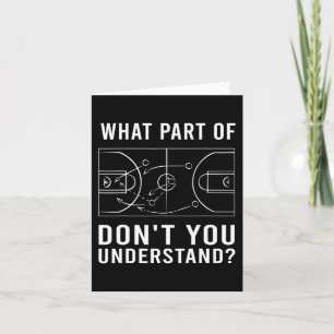 Leuke basketbalcoach voor mannen vrouwen tactisch kaart