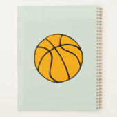 Leuke basketballer planner (Achterkant)