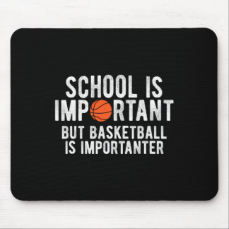 Leuke basketbalschool is een belangrijke bal muismat