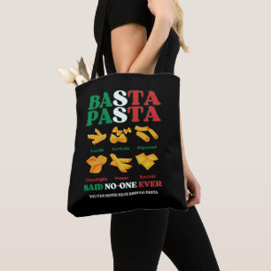 Leuke BASTA PASTA Dat Heeft Nog Niemand Gezegd Ita Draagtas
