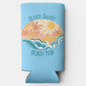 Leuke Beach Waves Sunshine Blue Surfer (Achterkant)