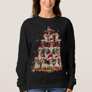 Leuke Beagles Kerstboom Hond Kerstmis Grappig P Trui