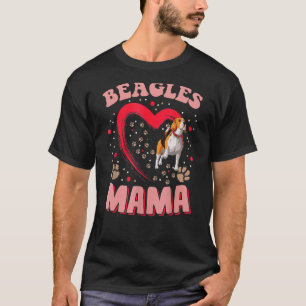 Leuke Beagles Mama Pet Kleding Hond Beagles Moeder T-shirt