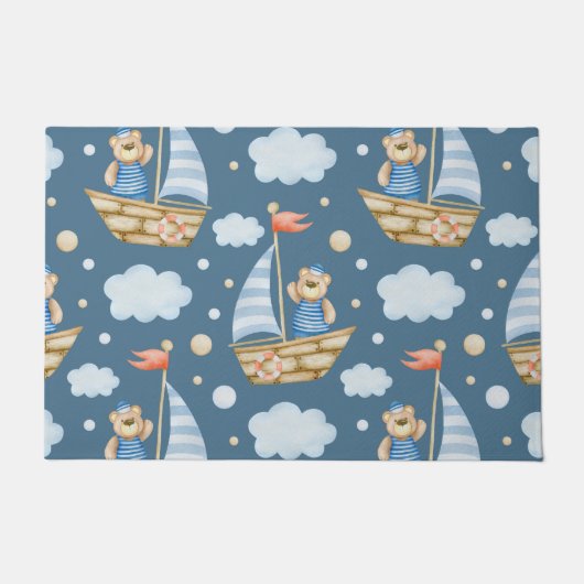 Leuke Beren boot Deurmat (Voorkant)
