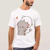 Leuke beren Panda Art (3) T-shirt (Voorkant)