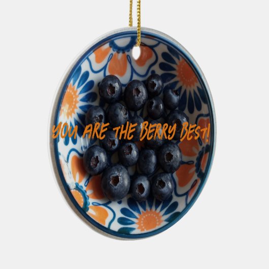 Leuke Berry Best Keramisch Ornament (Rechts)