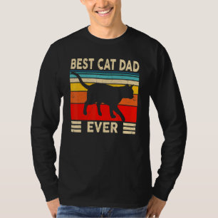 Leuke beste kat papa ooit kat papa vader dag t-shirt